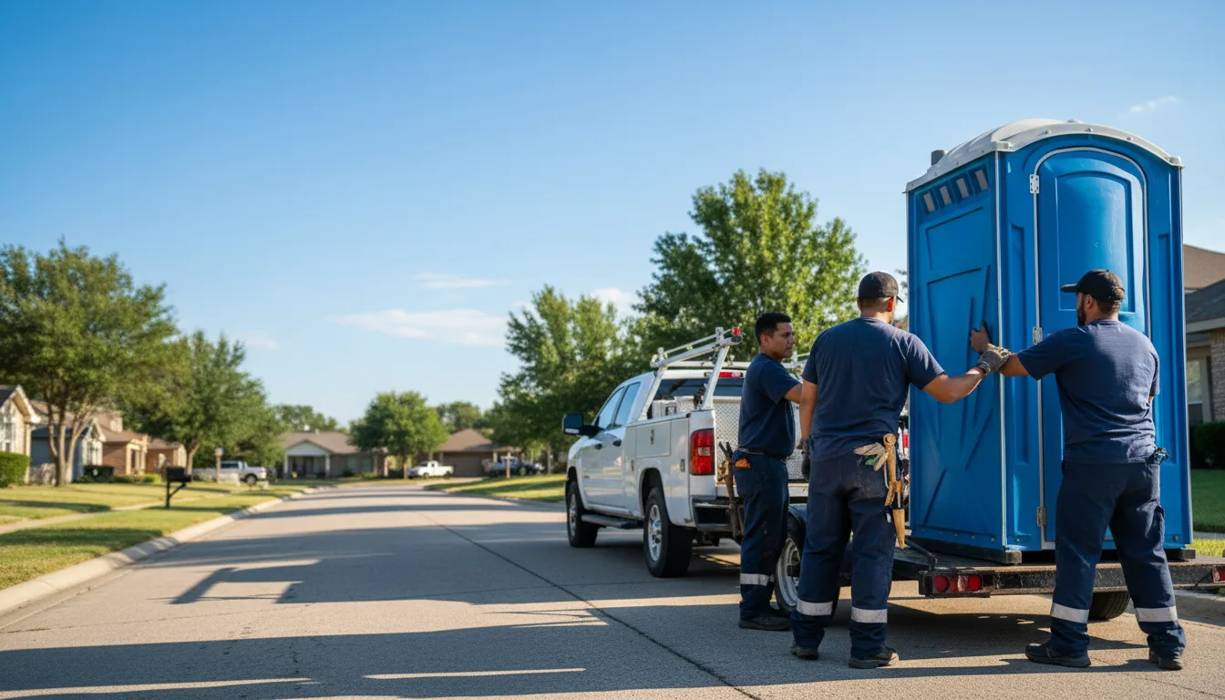 Portable Toilet Rental in White Castle, LA near me